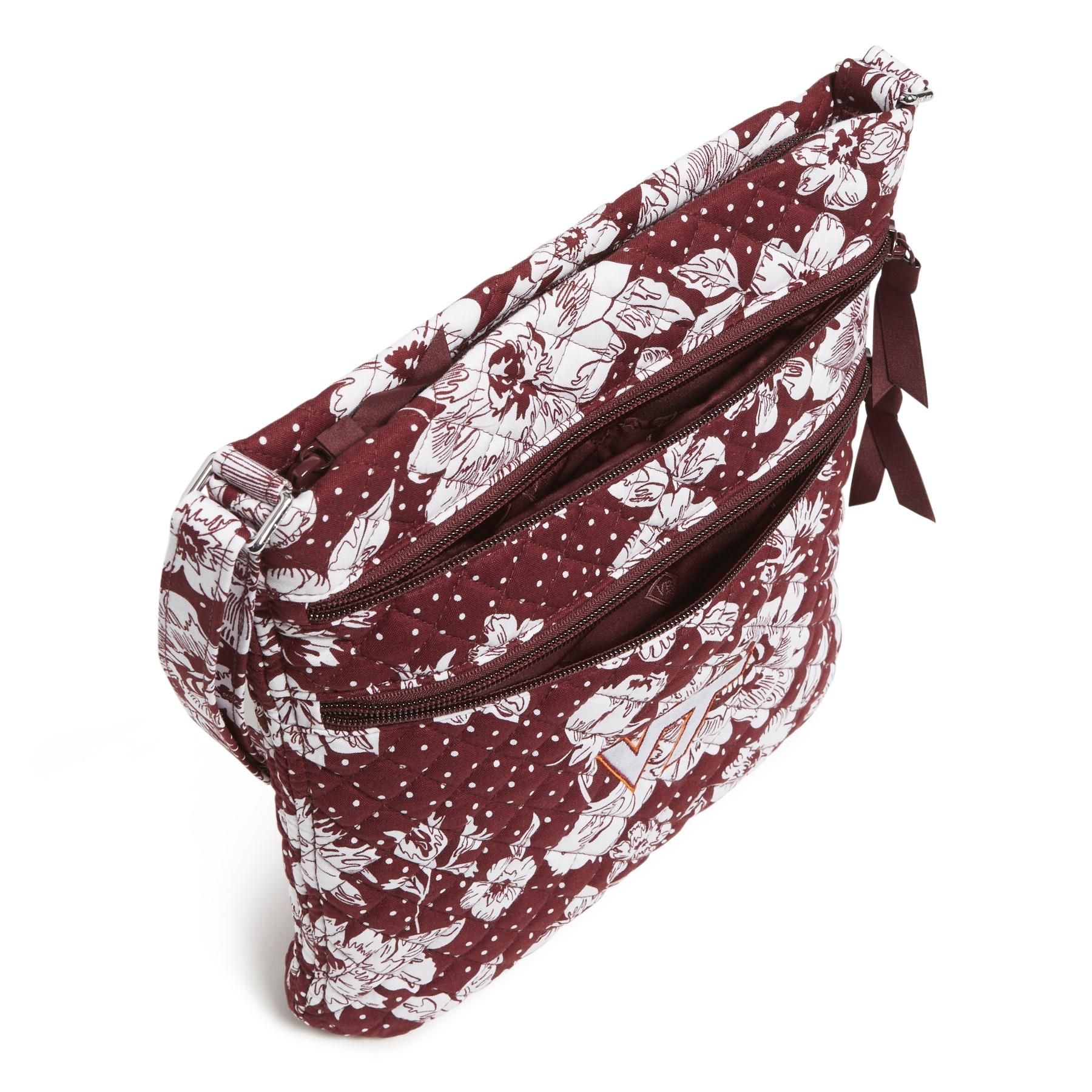 Collegiate Triple Zip Hipster Crossbody Bag sold by Vera Bradley product image thumbnail 5