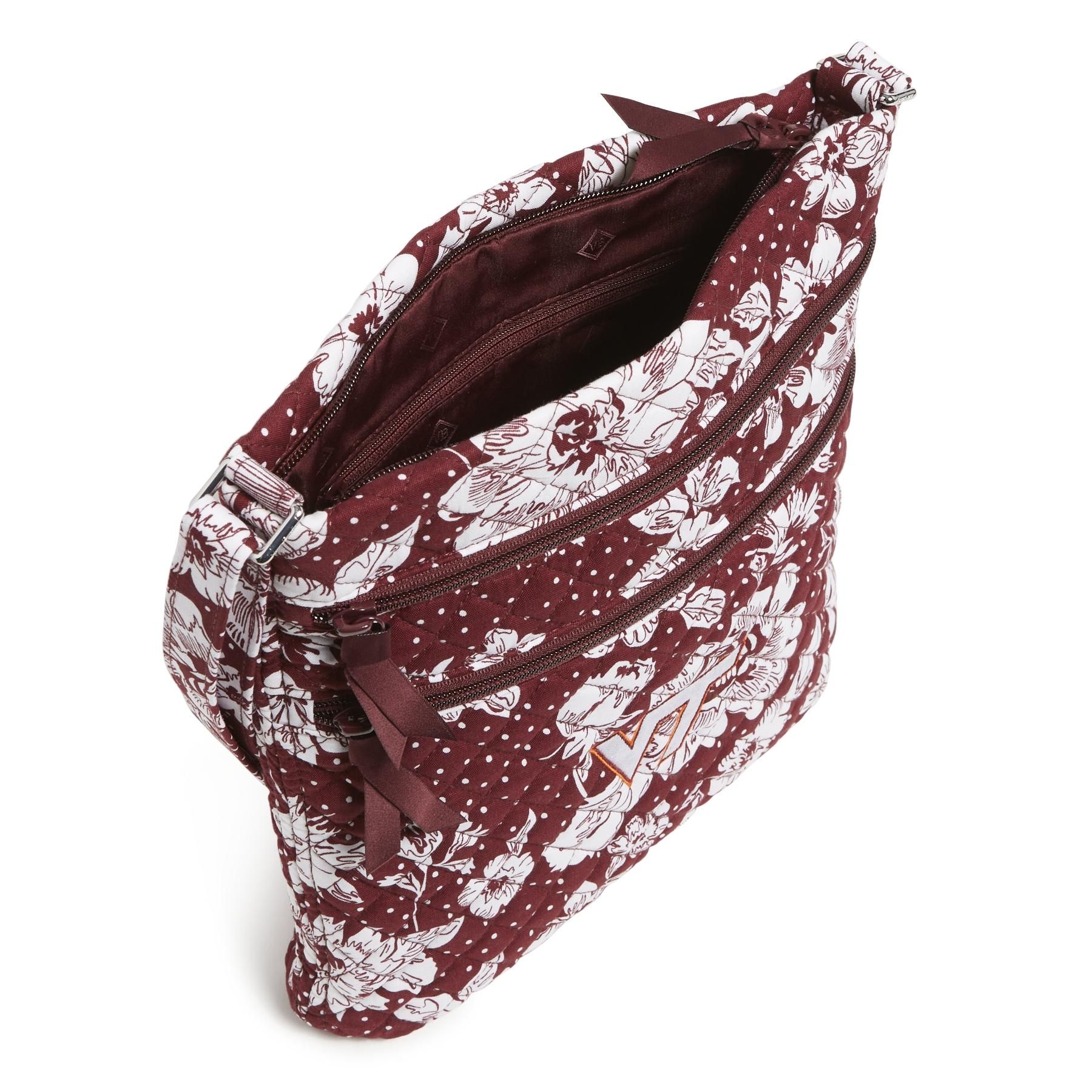 Collegiate Triple Zip Hipster Crossbody Bag sold by Vera Bradley product image thumbnail 4