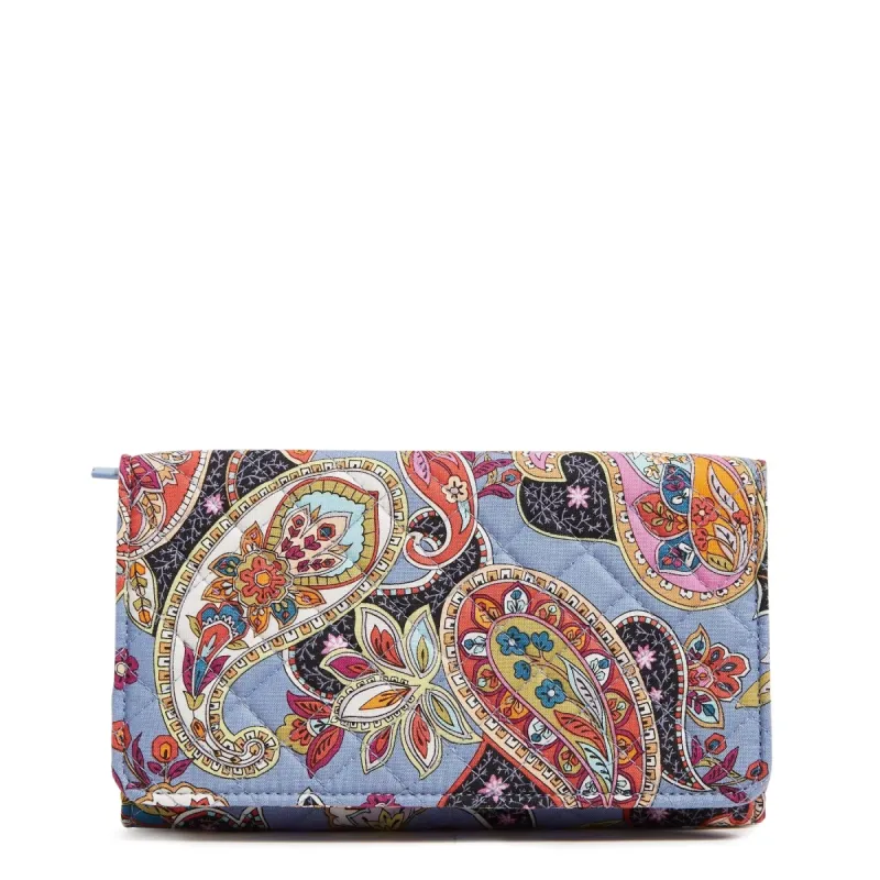 RFID Trifold Clutch Wallet sold by Vera Bradley