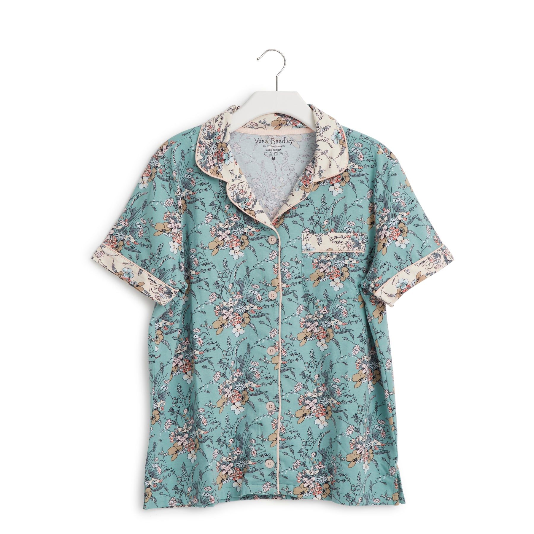 Short-Sleeved Pajama Set sold by Vera Bradley product image thumbnail 5