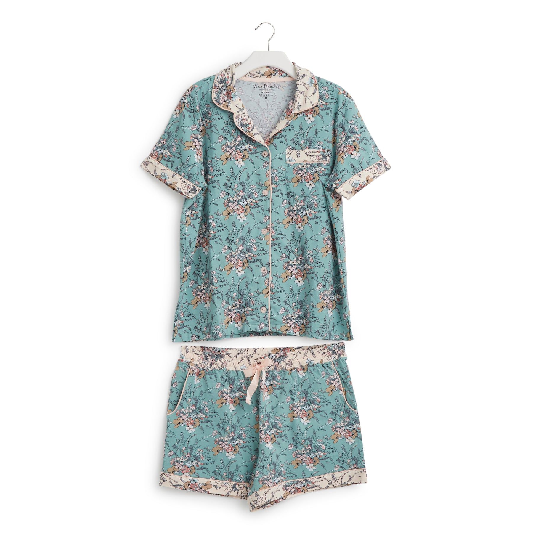 Short-Sleeved Pajama Set sold by Vera Bradley product image thumbnail 4