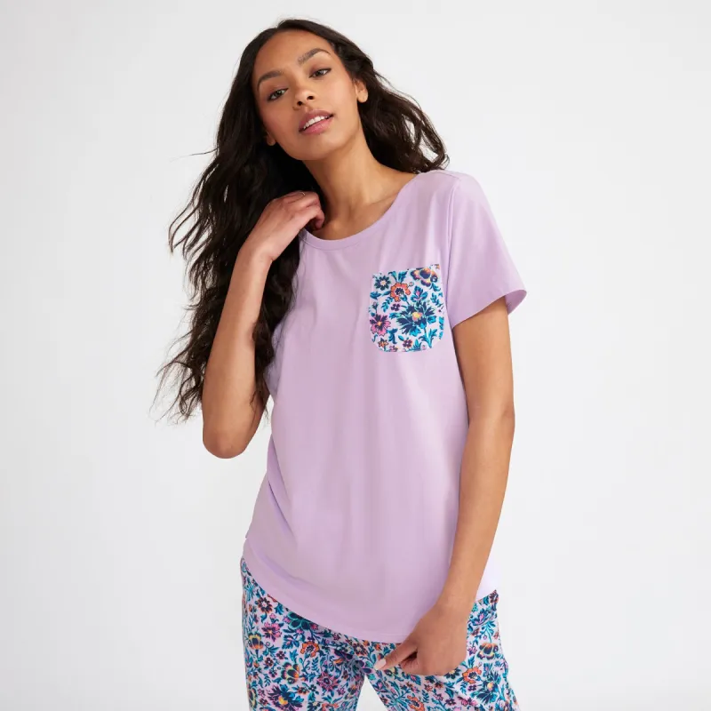 Short-Sleeved Pajama Tee sold by Vera Bradley