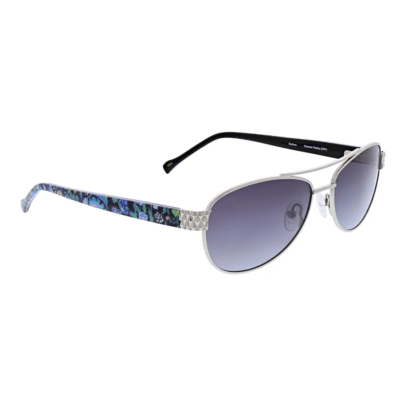 Marlene Polarized Aviator Sunglasses sold by Vera Bradley