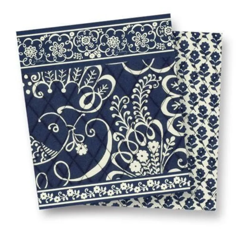 Twirly Birds Navy sold by Vera Bradley
