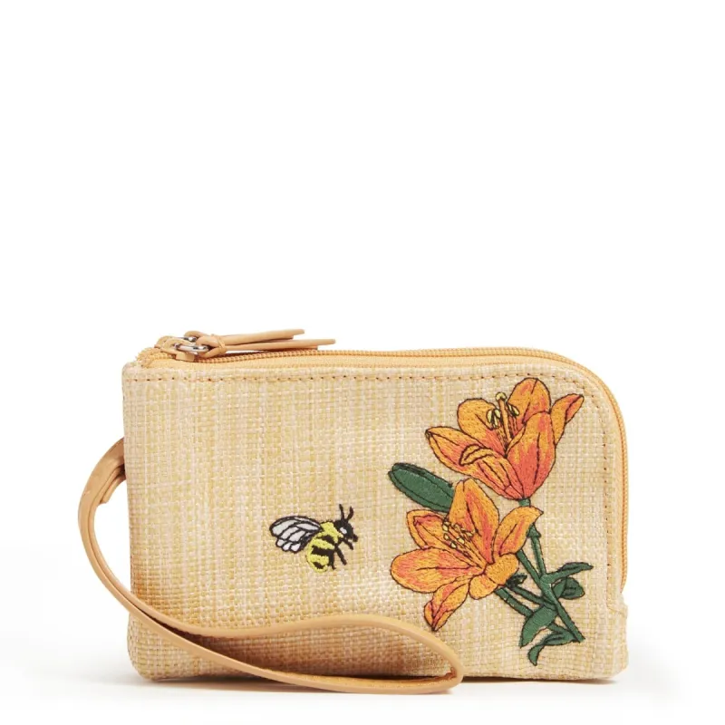 Straw RFID Double Zip ID sold by Vera Bradley
