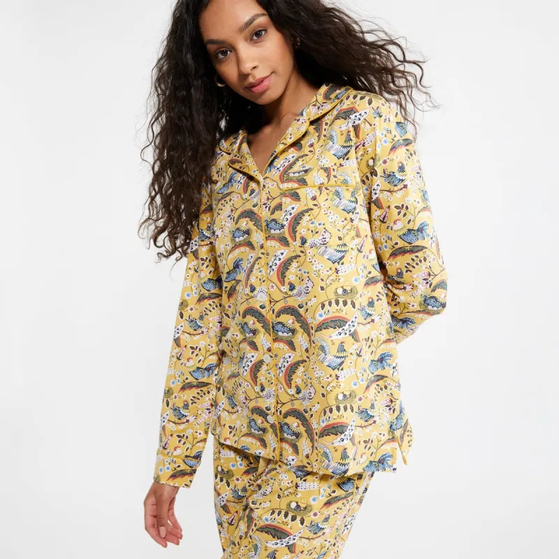 Long-Sleeved Button Pajama Top sold by Vera Bradley
