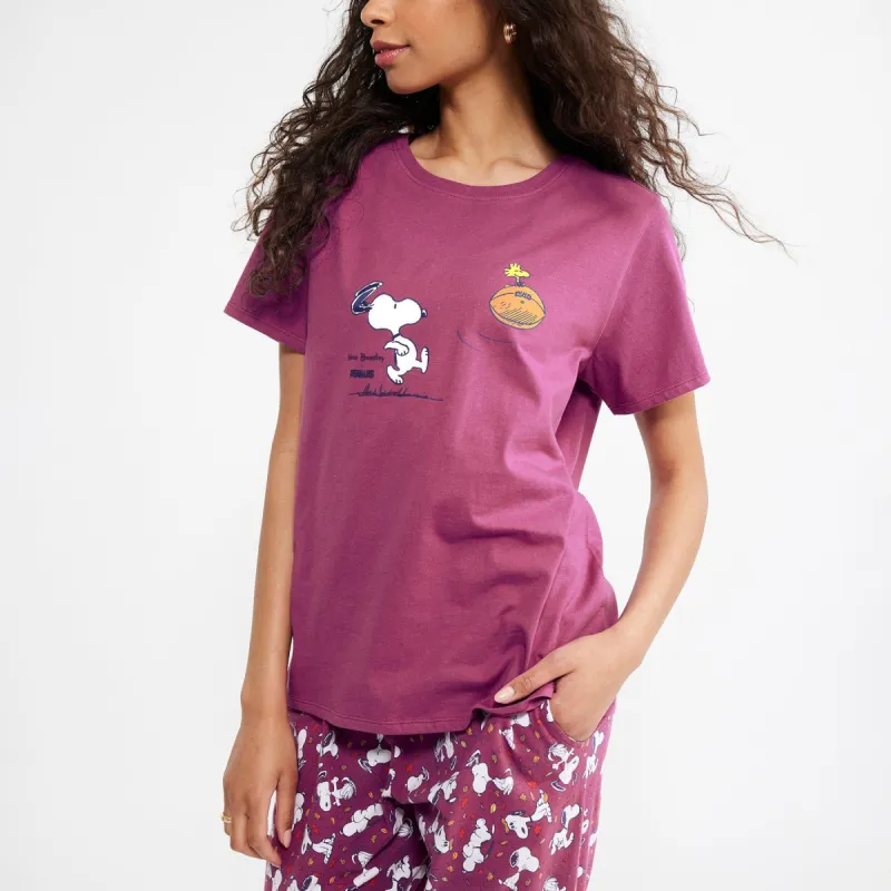 Peanuts® Short-Sleeved Graphic T-Shirt sold by Vera Bradley