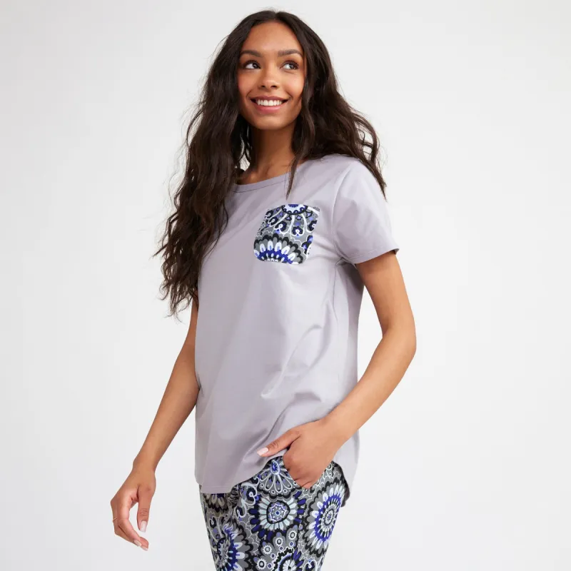 Short-Sleeved Pajama Tee sold by Vera Bradley