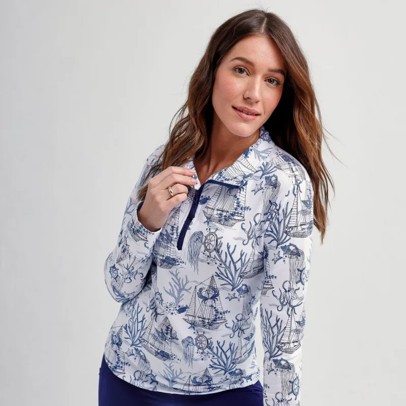 French Terry Pullover sold by Vera Bradley