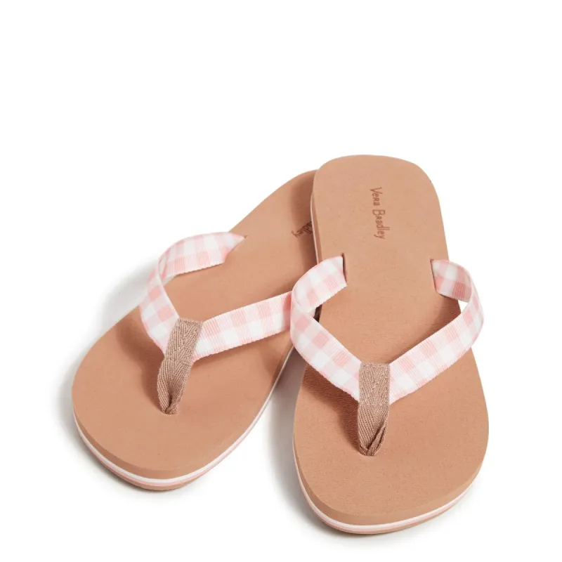 Webbing Strap Flip Flops sold by Vera Bradley