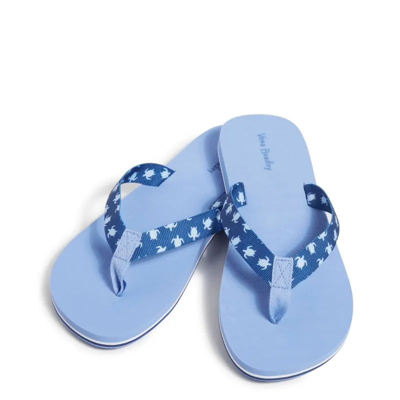 Webbing Strap Flip Flops sold by Vera Bradley