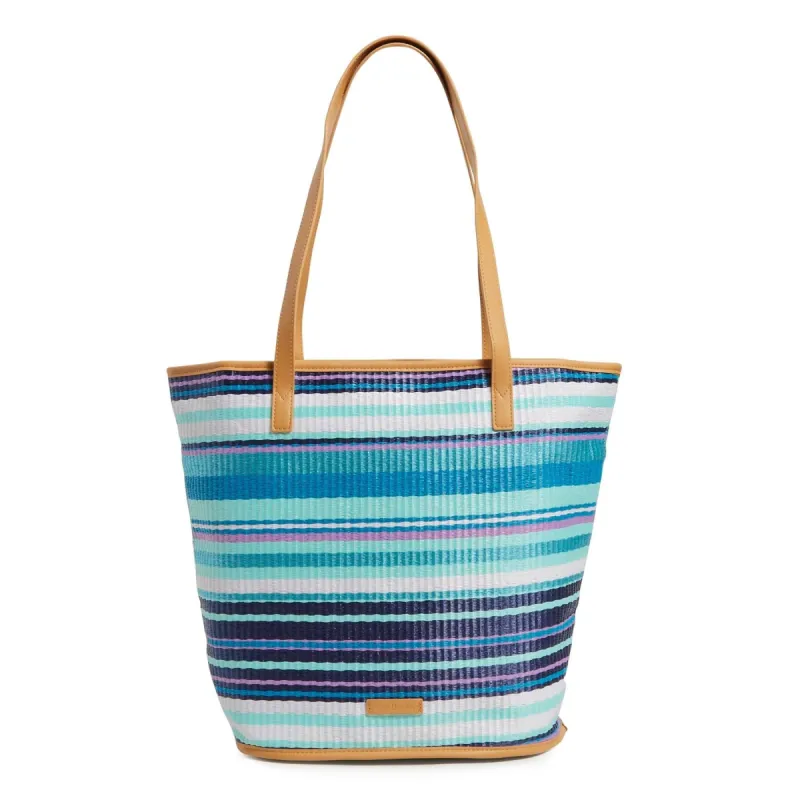 Straw Bucket Tote Bag sold by Vera Bradley