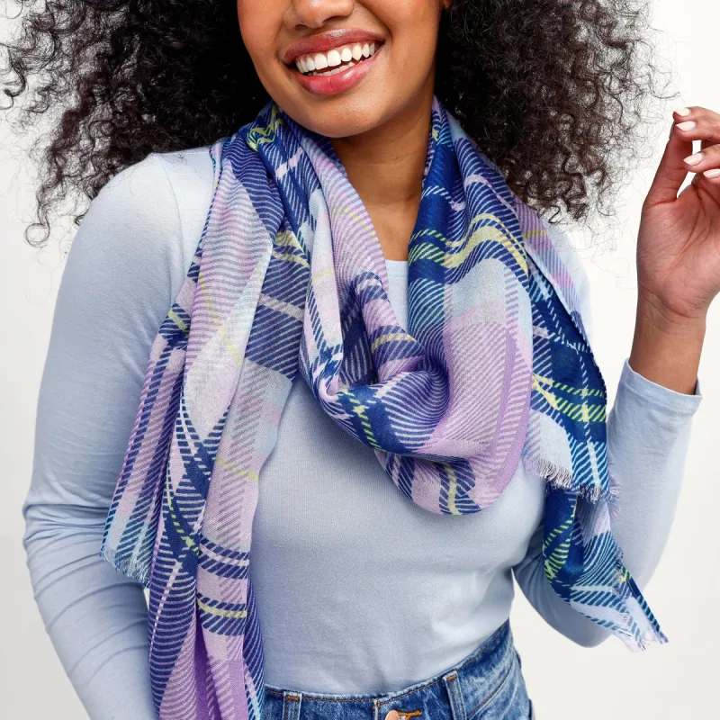 Soft Fringe Scarf made by Vera Bradley