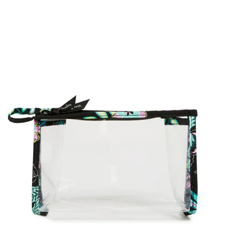 Clear Trapeze Cosmetic Bag sold by Vera Bradley
