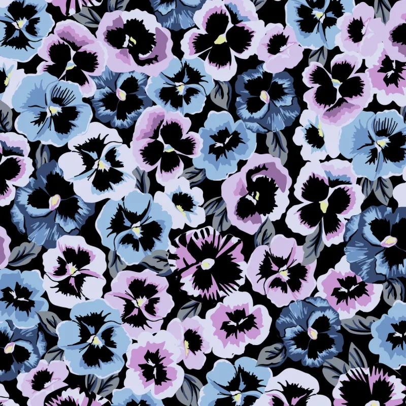 Plum Pansies made by Vera Bradley