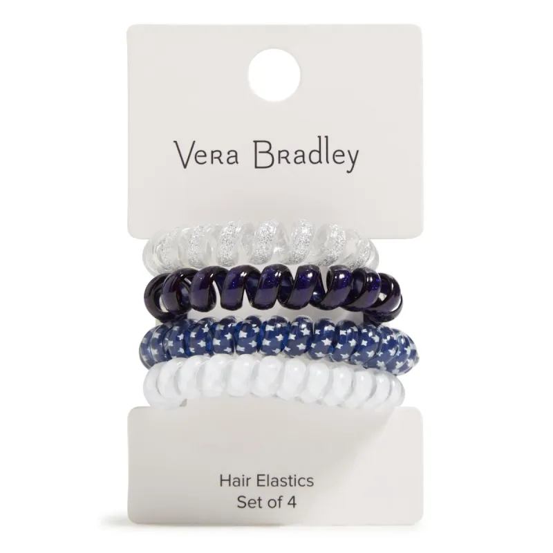Spiral Elastic Hair Tie 4 Pk sold by Vera Bradley