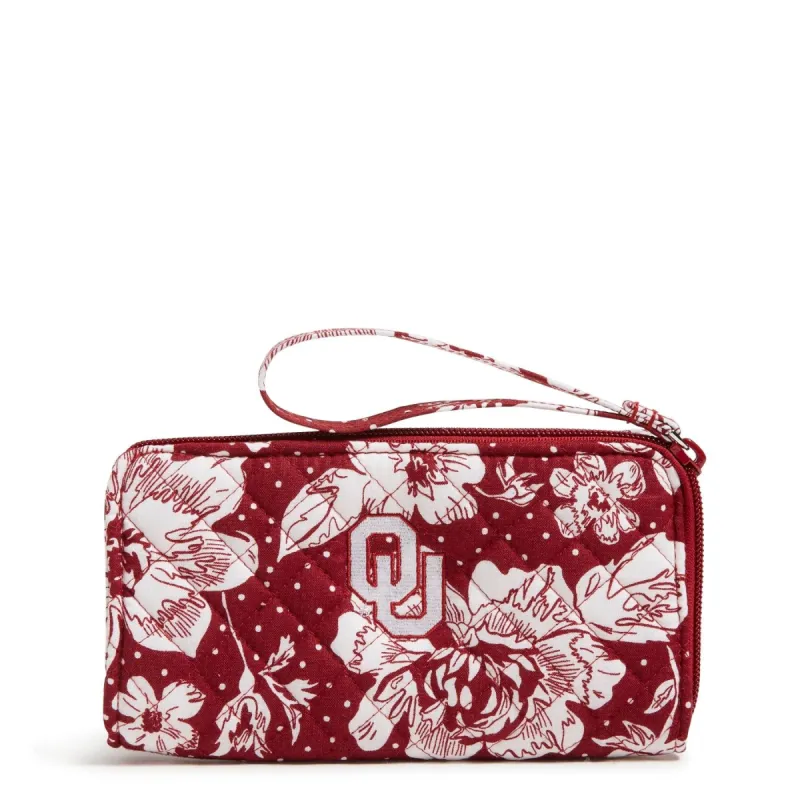 Collegiate RFID Front Zip Wristlet sold by Vera Bradley
