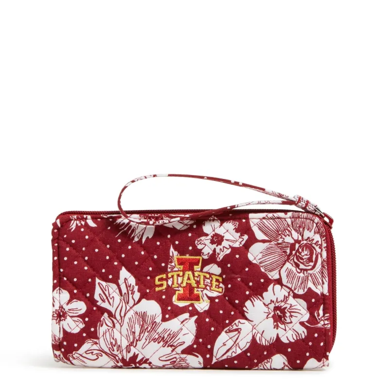 Collegiate RFID Front Zip Wristlet sold by Vera Bradley