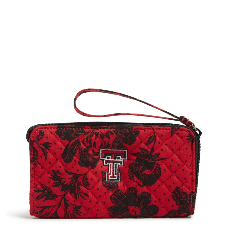 Collegiate RFID Front Zip Wristlet sold by Vera Bradley