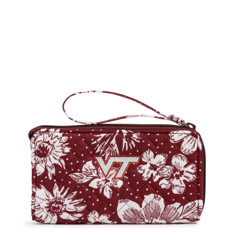 Collegiate RFID Front Zip Wristlet sold by Vera Bradley