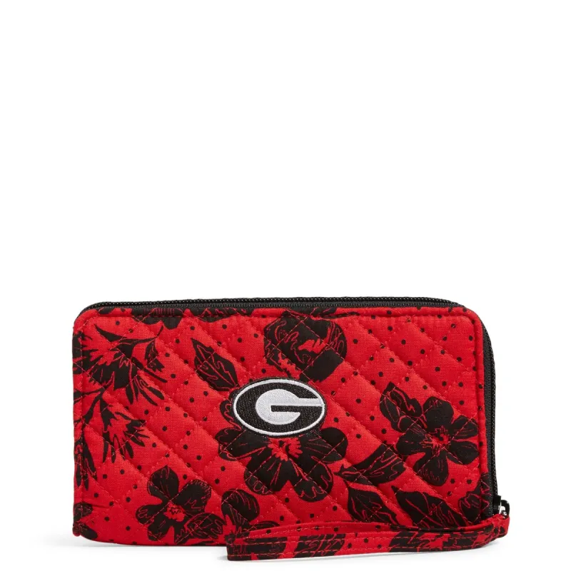 Collegiate RFID Front Zip Wristlet sold by Vera Bradley
