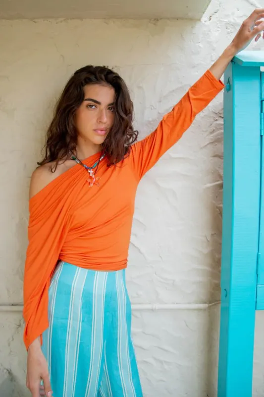 Beliza Top Orange sold by Verge Girl