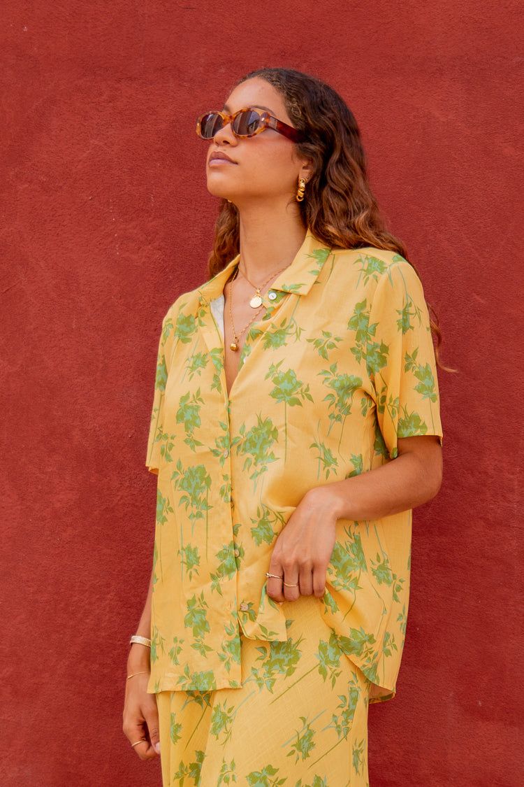 Heat Wave Button Up Shirt Bohemia sold by Verge Girl product image thumbnail 2