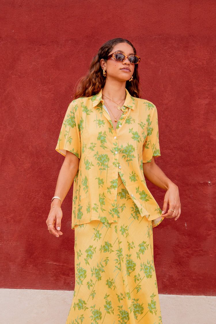 Heat Wave Button Up Shirt Bohemia sold by Verge Girl product image thumbnail 6