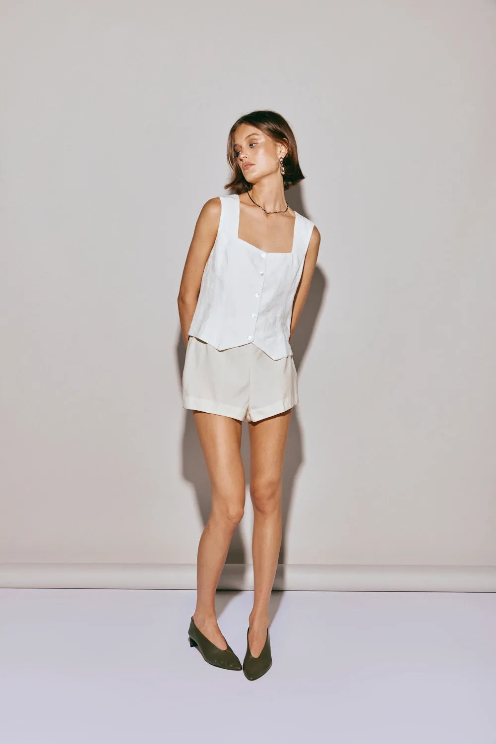 Mimi Top White sold by Verge Girl product image thumbnail 2