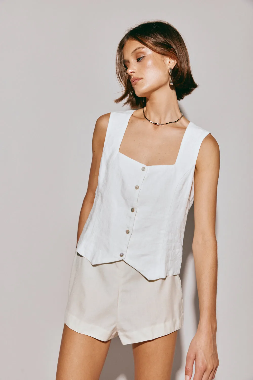 Mimi Top White sold by Verge Girl product image thumbnail 4