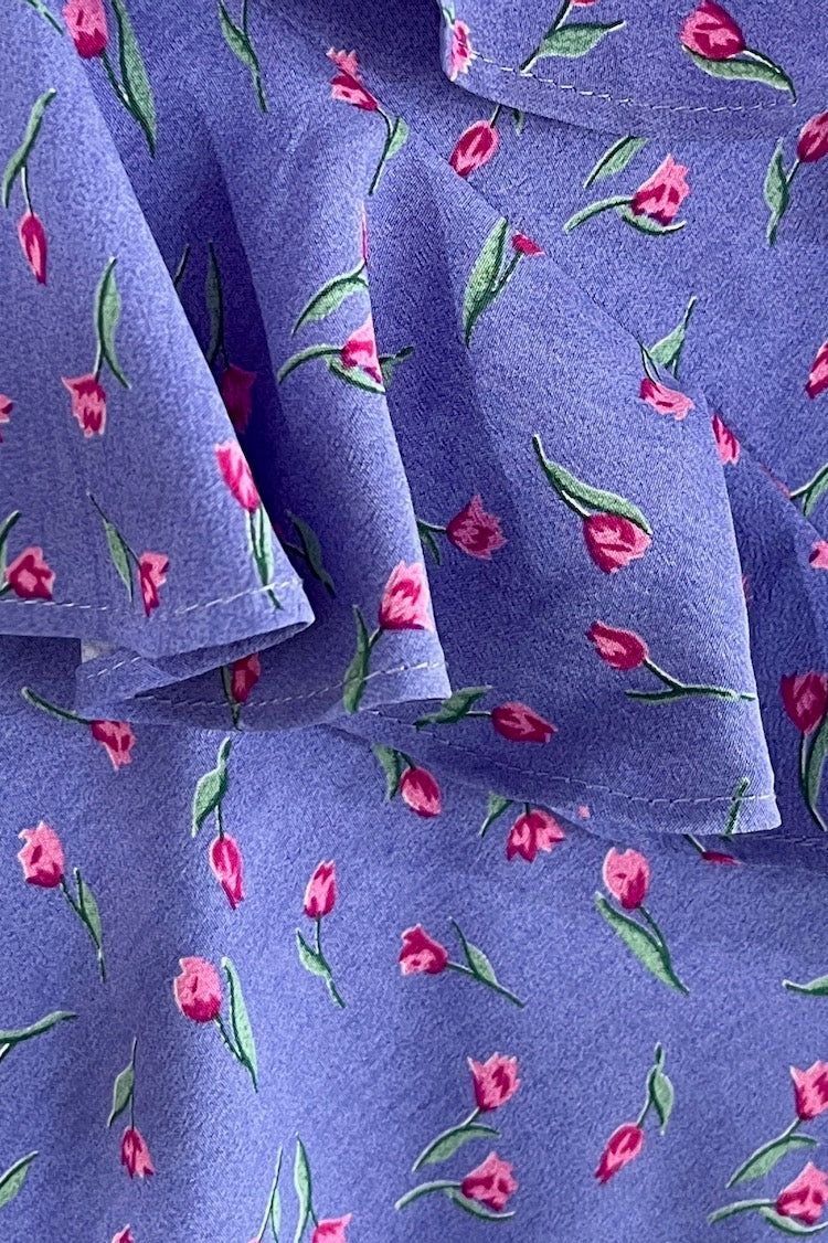 VRG GRL Feminine Muse Bias Cut Maxi Dress // Purple sold by Verge Girl product image thumbnail 8