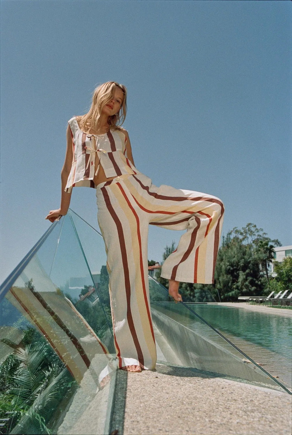 Nessa Linen Smock Top Ace sold by Verge Girl product image thumbnail 3