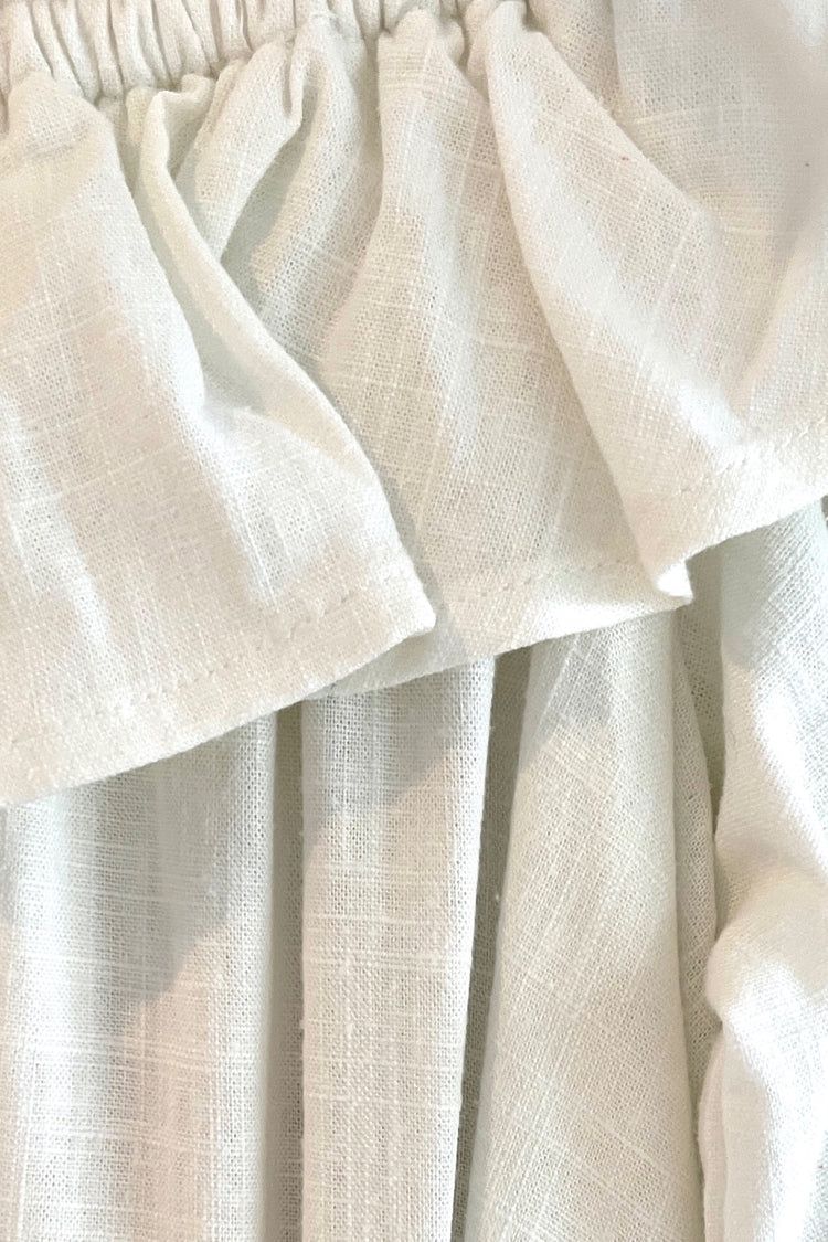 VRG GRL Parc De La Ciutadella Mini Dress // White sold by Verge Girl product image thumbnail 7