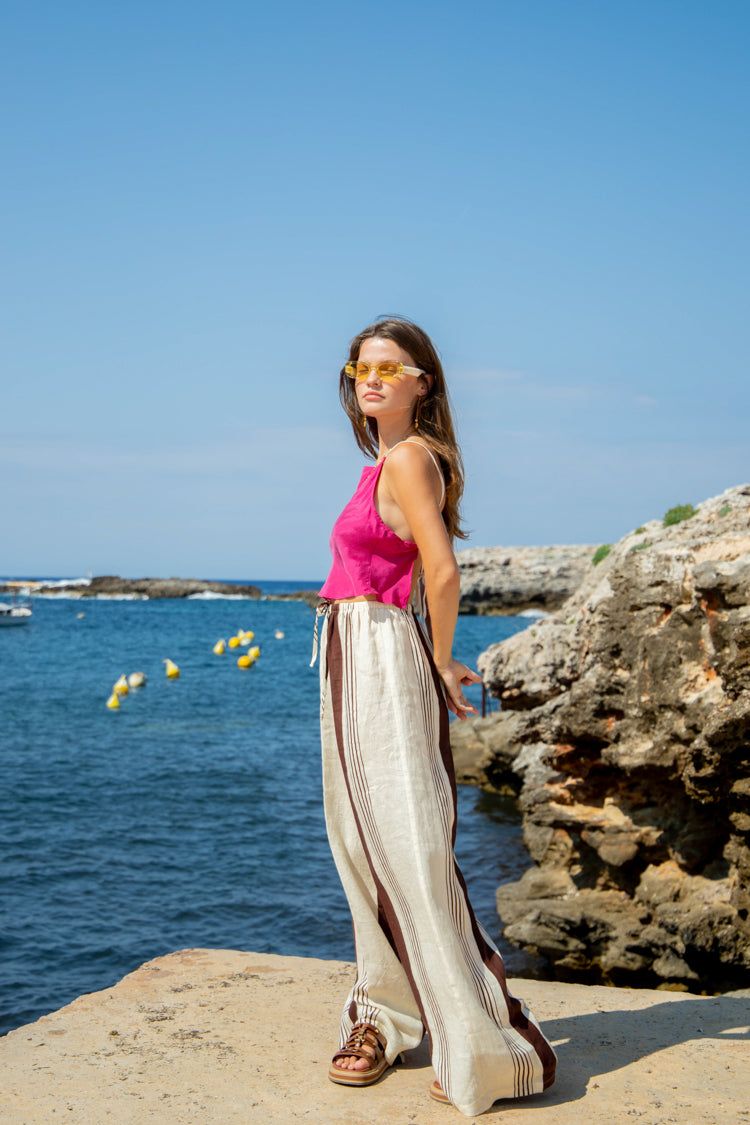 VRG GRL Olina Cami // Fuchsia sold by Verge Girl product image thumbnail 3