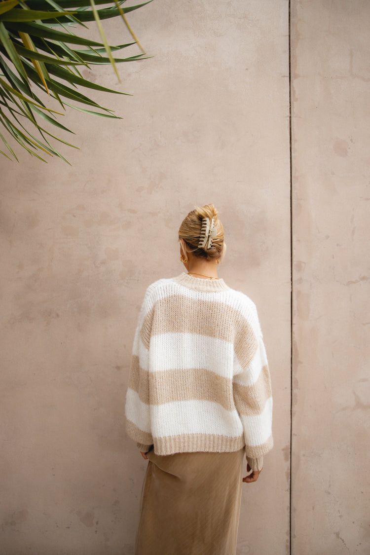 Truth Knit Jumper Cream sold by Verge Girl product image thumbnail 6