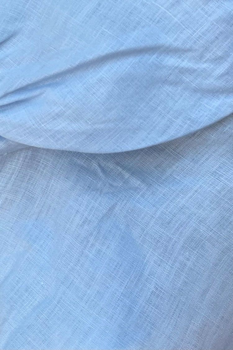 VRG GRL Azzurra Linen Top // Sky sold by Verge Girl product image thumbnail 7