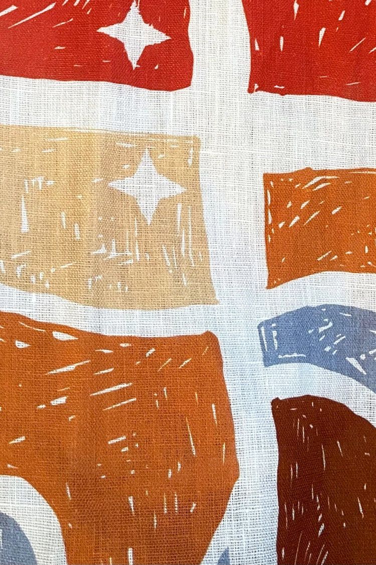 VRG GRL Odessa Linen Smock Mini Dress // Sunset Hour sold by Verge Girl product image thumbnail 9