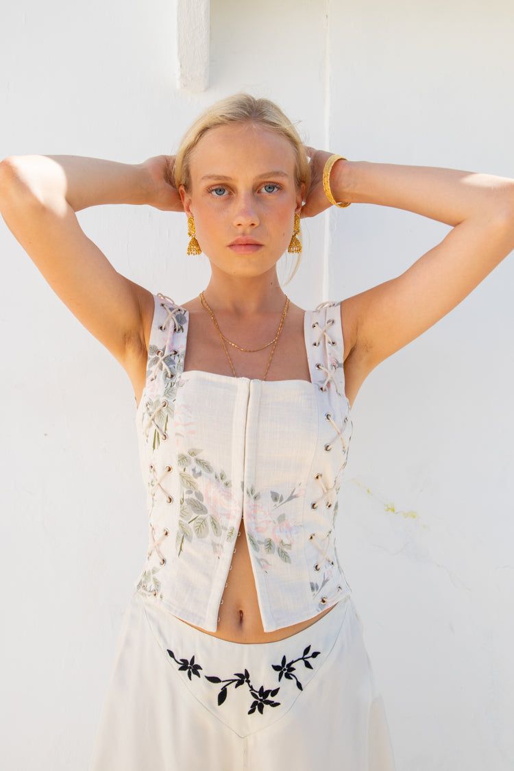 De La Rose Top Natural sold by Verge Girl product image thumbnail 4