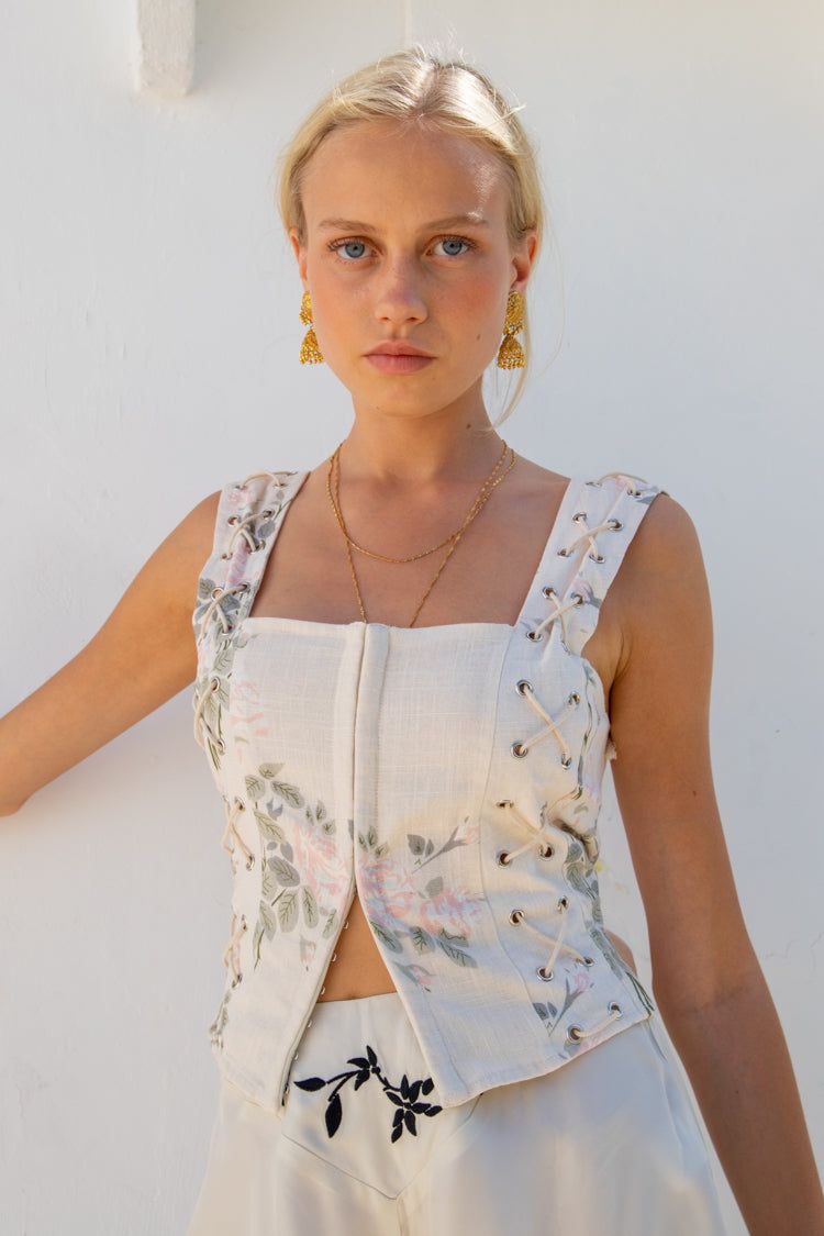 De La Rose Top Natural sold by Verge Girl product image thumbnail 5