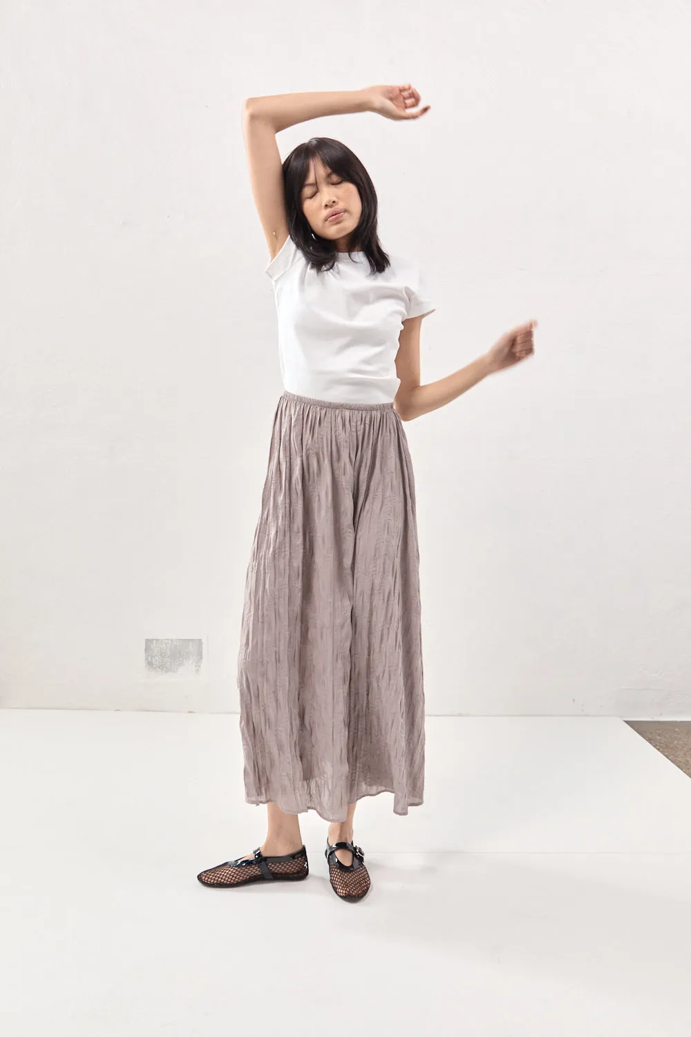 Solara Midi Skirt Smoke sold by Verge Girl product image thumbnail 3