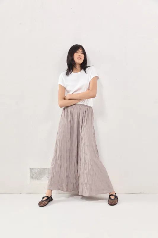 Solara Midi Skirt Smoke sold by Verge Girl