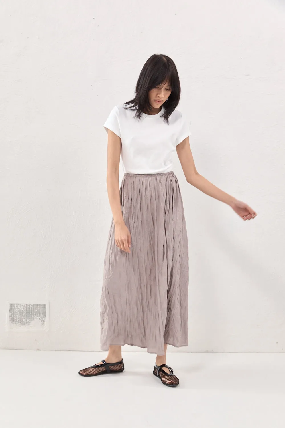 Solara Midi Skirt Smoke sold by Verge Girl product image thumbnail 4
