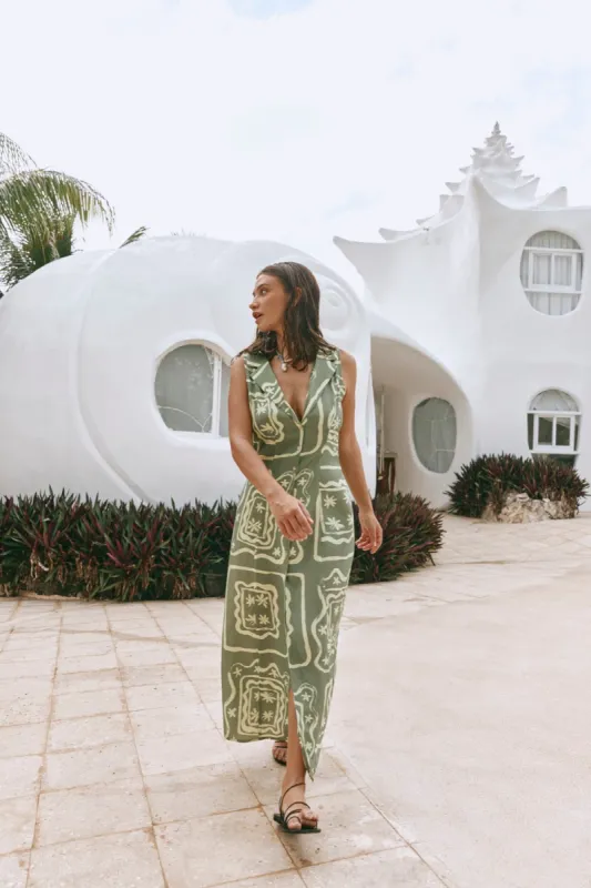 Lara Midi Dress Prisma made by Verge Girl
