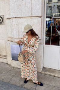 VRG GRL When In Rio Maxi Dress // Cream sold by Verge Girl