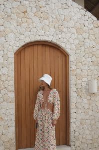 VRG GRL When In Rio Maxi Dress // Cream sold by Verge Girl