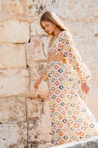 VRG GRL When In Rio Maxi Dress // Cream sold by Verge Girl