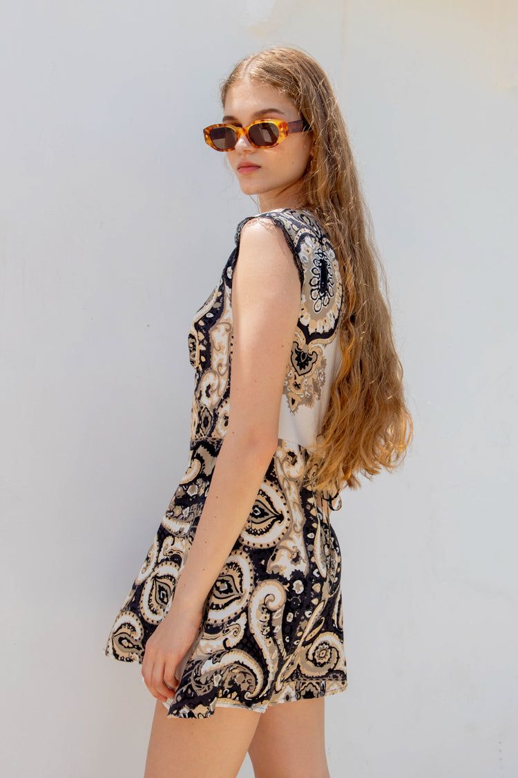 VRG GRL Vintage Lover Bias Cut Mini Dress // Azalea sold by Verge Girl product image thumbnail 5