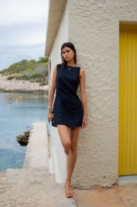 VRG GRL Discoteca Mini Dress // Black sold by Verge Girl