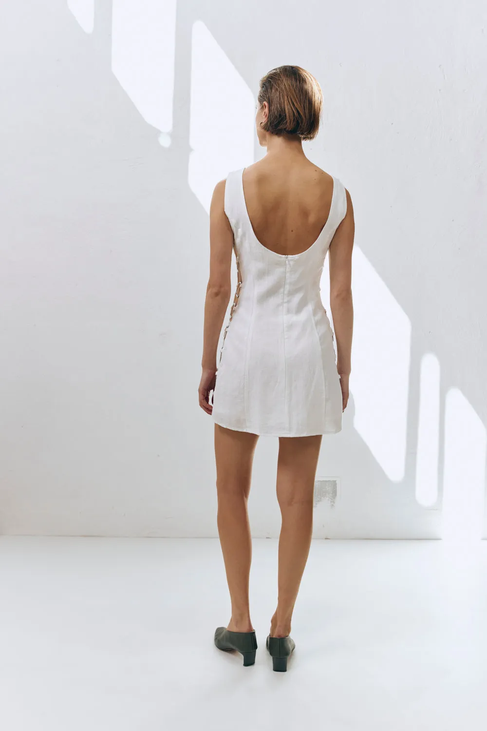 Discoteca Mini Dress White sold by Verge Girl product image thumbnail 4