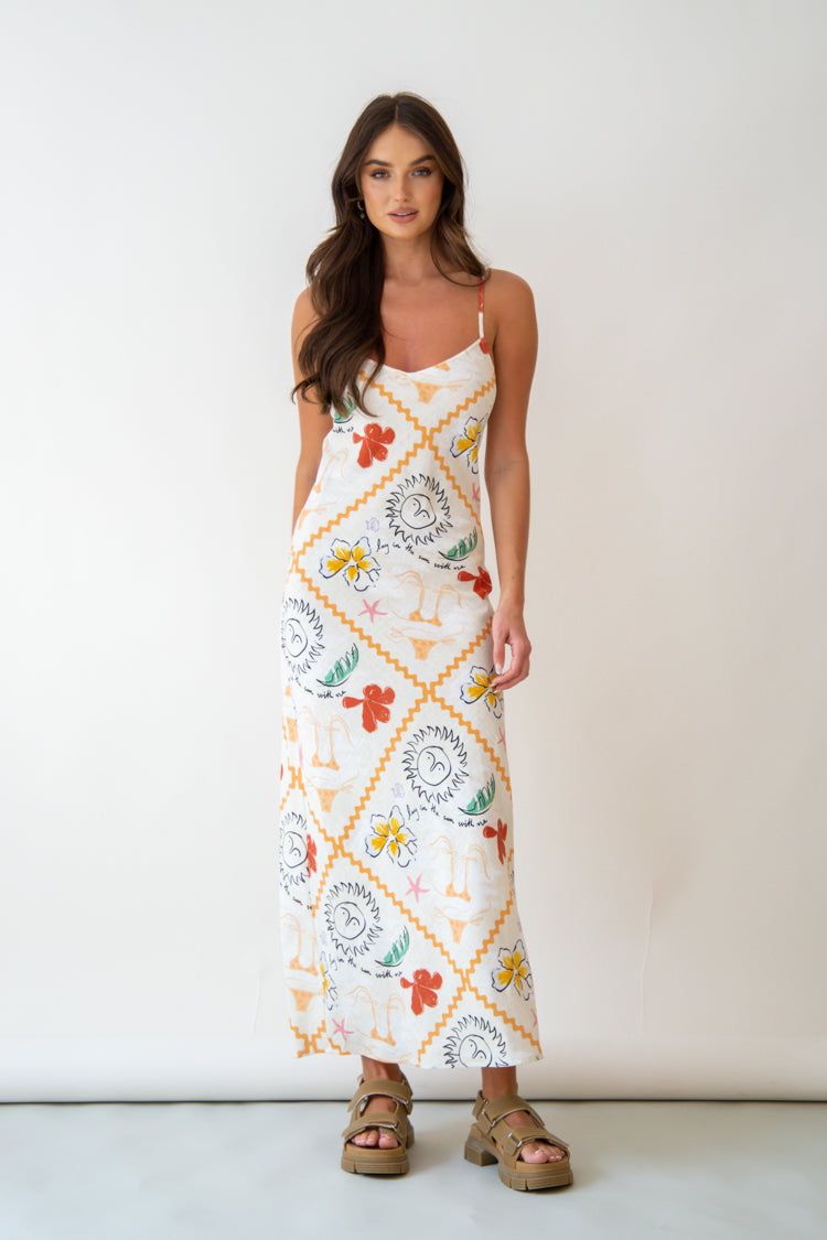 VRG GRL Magic Summer Bias Cut Maxi Dress // Holiday sold by Verge Girl product image thumbnail 8